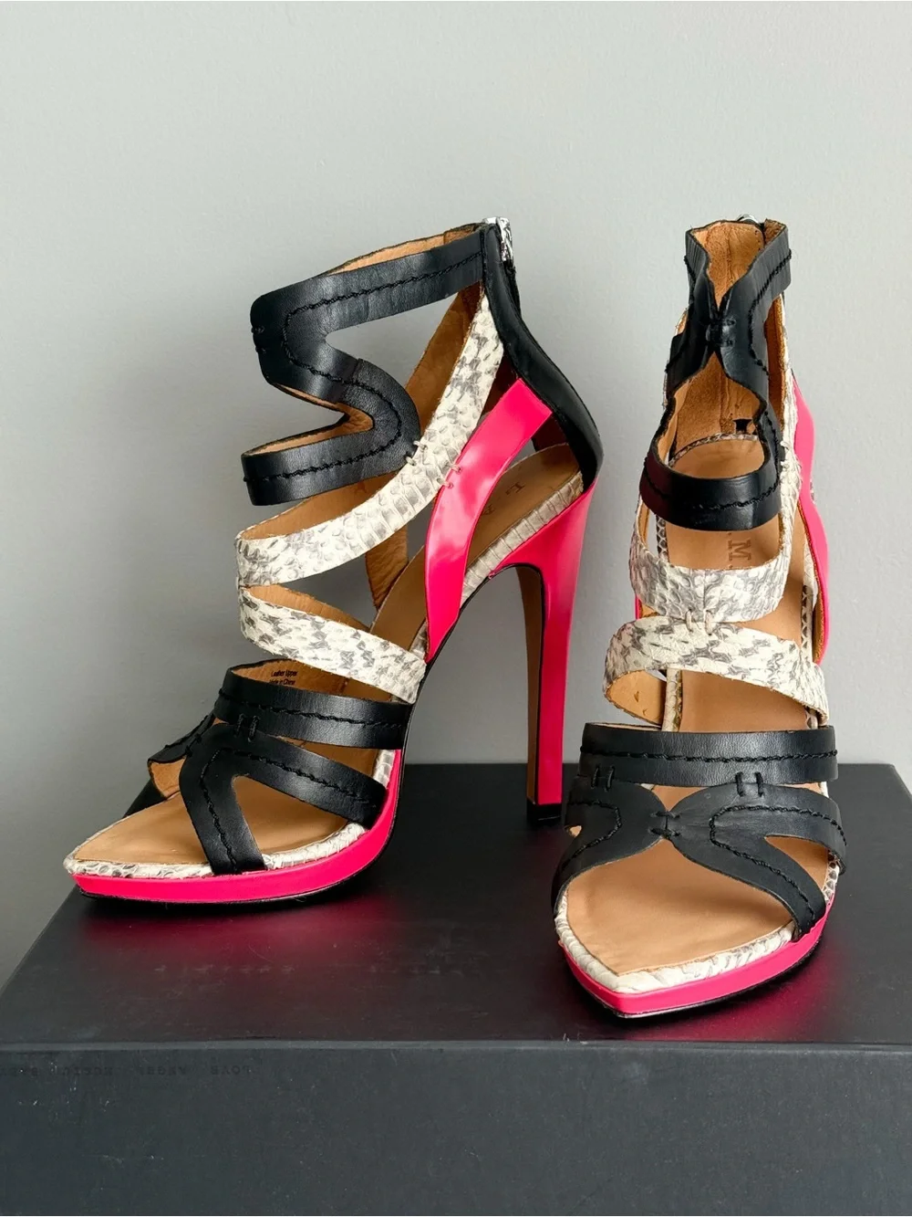 L.A.M.B. High Heel Sandals